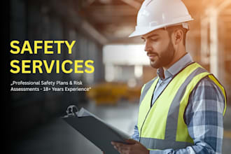 write professional hse safety plans and risk assessments