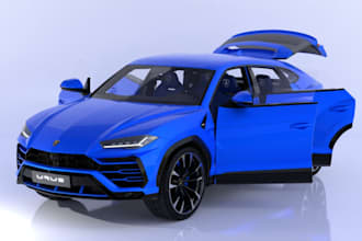 build 3d lore friendly car mod for fivem, custom bodykits,car inteiror, ytf file
