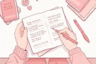 write aesthetic social media captions and creative content