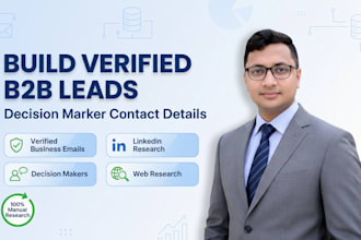 build verified b2b leads with decision maker contact details