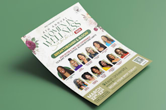 design a professional corporate event flyer