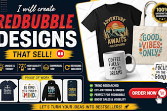 design eye catching redbubble designs that boost sales