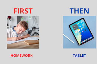 design custom visual supports for autistic and adhd children