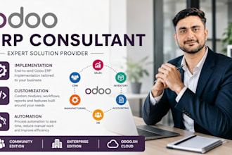 implement customize and optimize odoo erp for your business