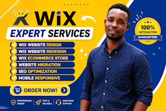 wix website redesign wix website design build wix website development wix revamp