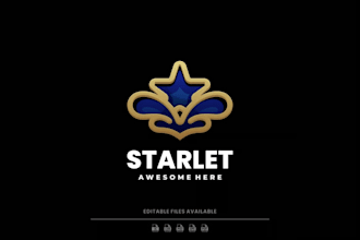 create an elegant luxury logo with a timeless style