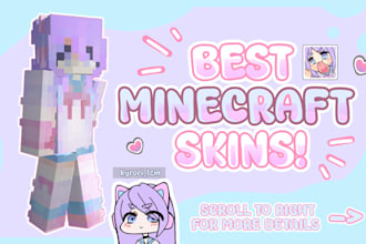 create a custom minecraft skin for you