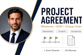 draft a detailed project based freelance agreement