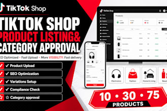 do tiktokshop product listing optimization and tiktokshop product approval