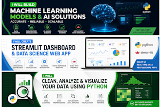 build machine learning models, prediction systems and ai solutions