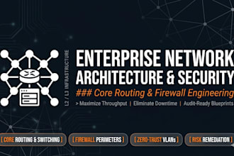 engineer your enterprise network topology and firewall security architecture