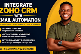 integrate zoho CRM with email automation for your business