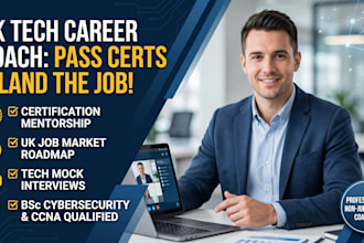 coach you to pass IT certifications and land a tech job