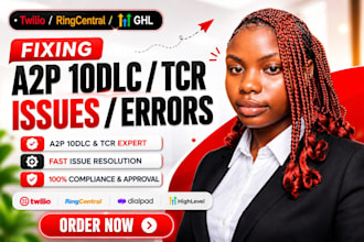 do a2p 10dlc registration website tcr compliant