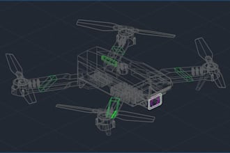 create 2d and 3d mechanical models in autocad or solidworks