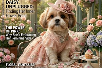 create premium custom pet portraits or historical royal pet art