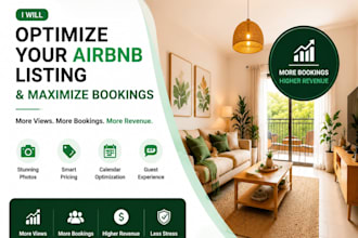 boost your airbnb bookings with expert listing optimization