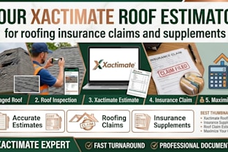be your xactimate roof estimator for roofing insurance claims and supplements
