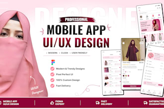 design clean and user friendly mobile app ui