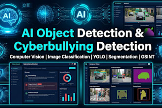 do ai cyberbullying detection object detection cvml segmentation osint analysis