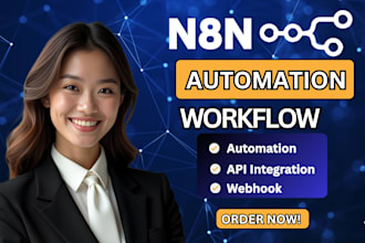 develop n8n automation, n8n workflow, ai automation, or n8n ai agent