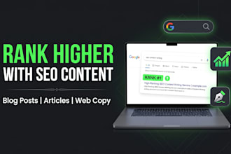 write SEO blog posts for saas, health, or tech websites
