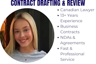 draft, review, edit, and negotiate professional legal contracts