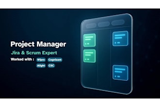 be your agile project manager, scrum master and jira expert