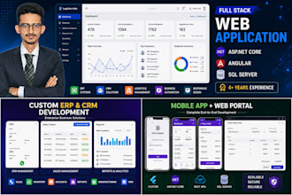 build asp net core angular full stack web application