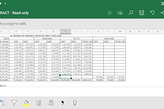 do excel bookkeeping data entry and accounting for small business