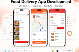 develop a white label food delivery app like uber eats talabat foodpanda