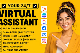 virtual assistant canva expert