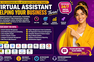 be your executive virtual assistant and administrative support