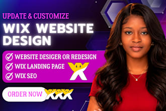 update wix website design wix website redesign customize wix website update wix