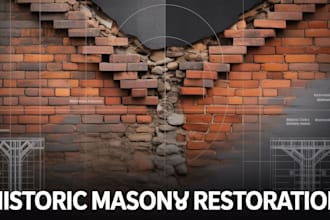 provide masonry restoration historic preservation and failure analysis