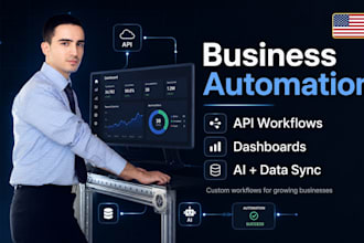 build business automation dashboards and API connected workflows