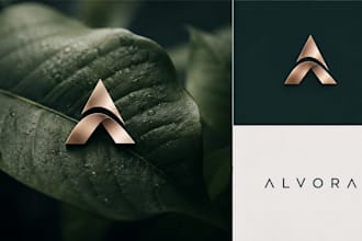 design an abstract and modern logo