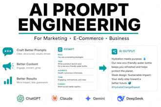 build custom ai prompt systems for marketing, social media, and business growth