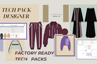 create factory support tech packs