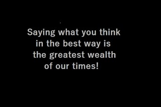 do something good in
