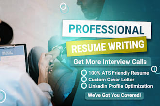 deliver an ats resume, cover letter, and linkedin makeover