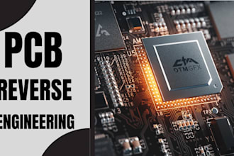 reverse engineer pcb, recreate schematic and gerber files