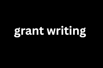 do grant writing and research