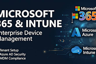 configure manage engine, microsoft 365, azure ad, and intune mdm