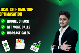 create, manage, optimize your gmb profile for local SEO and google maps ranking