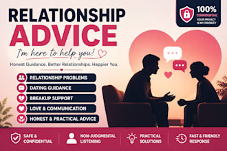 provide relationship, dating and breakup advice