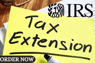 file irs tax extension 4868 7004 for llc business fast