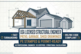 provide solar panel structural letters and calculations for US permits