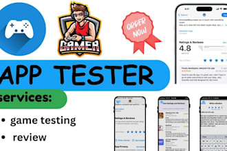 test your game and provide detailed feedback