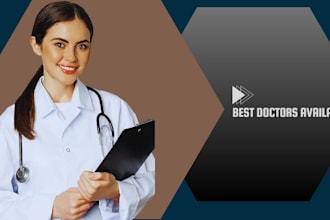 design professional healthcare youtube thumbnails